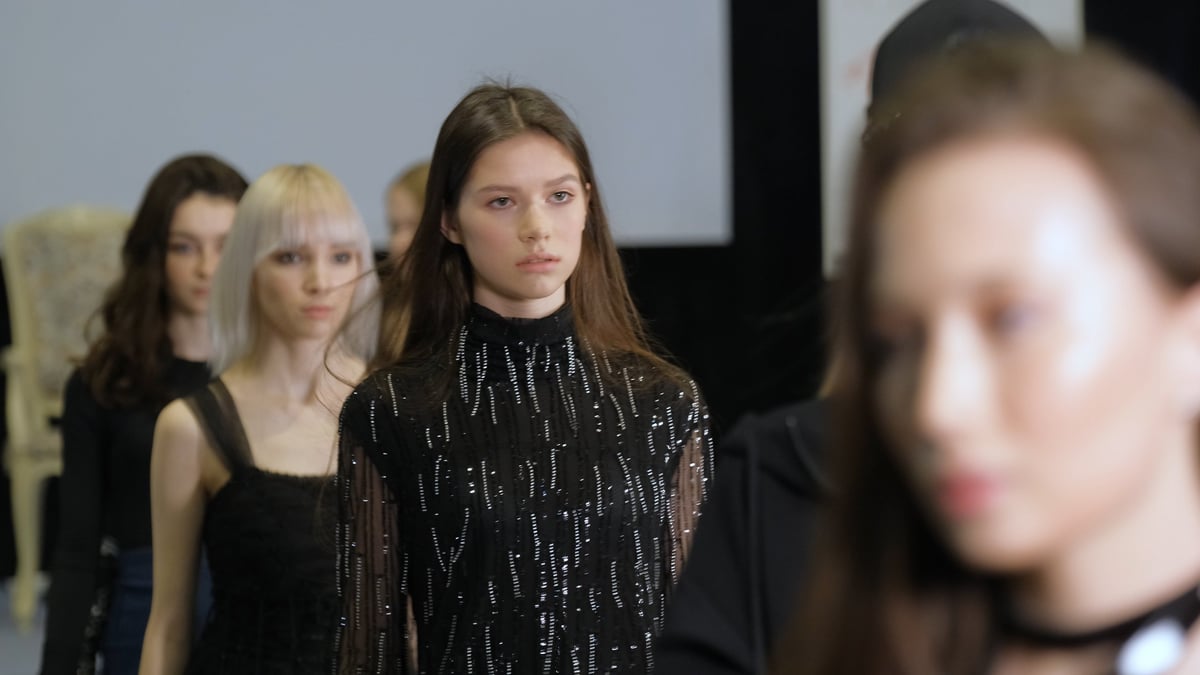 Fashion runway showcase